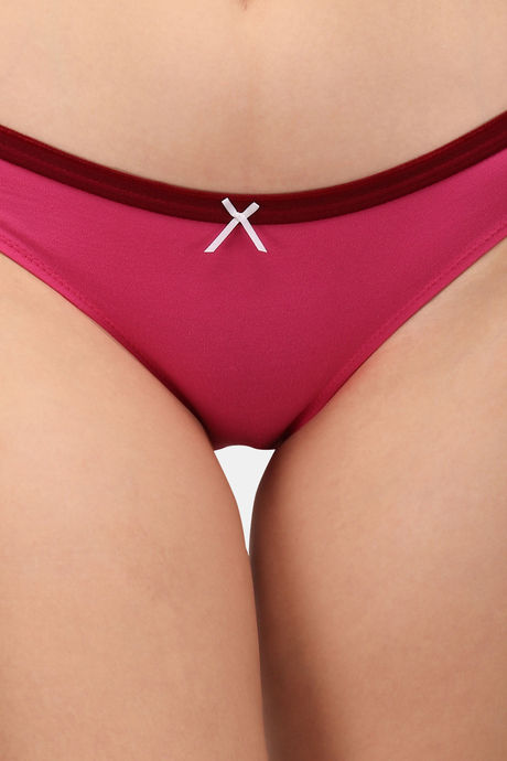 Soie Medium Rise Half Coverage Bikini Panty (Pack of 3) - Multicolor — image 11