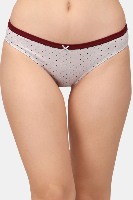 Soie Medium Rise Half Coverage Bikini Panty (Pack of 3) - Multicolor — image 12