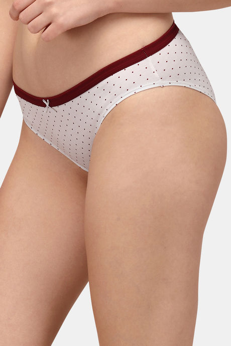 Soie Medium Rise Half Coverage Bikini Panty (Pack of 3) - Multicolor — image 13