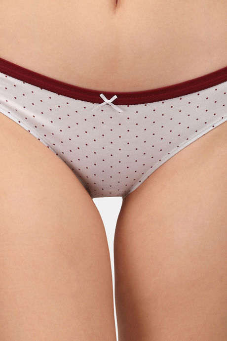 Soie Medium Rise Half Coverage Bikini Panty (Pack of 3) - Multicolor — image 16