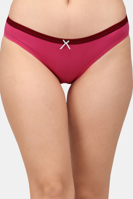 Soie Medium Rise Half Coverage Bikini Panty (Pack of 3) - Multicolor — image 7