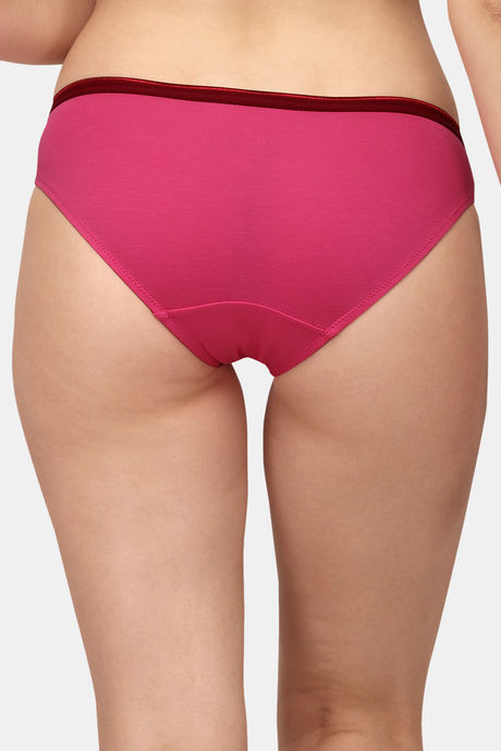 Soie Medium Rise Half Coverage Bikini Panty (Pack of 3) - Multicolor — image 9