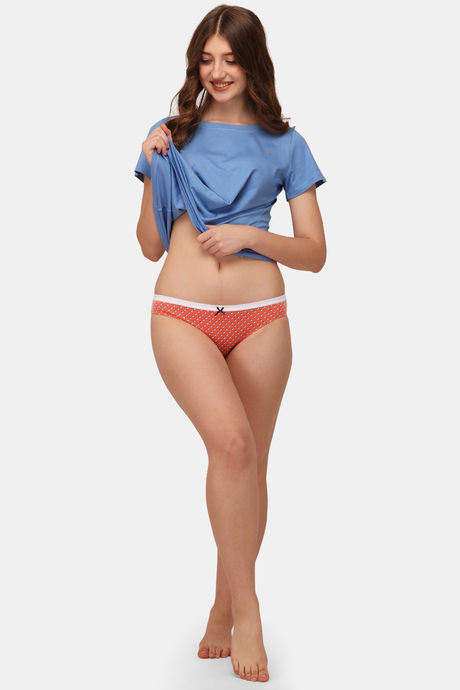 Soie Medium Rise Half Coverage Bikini Panty (Pack of 3) - Multicolor — image 15