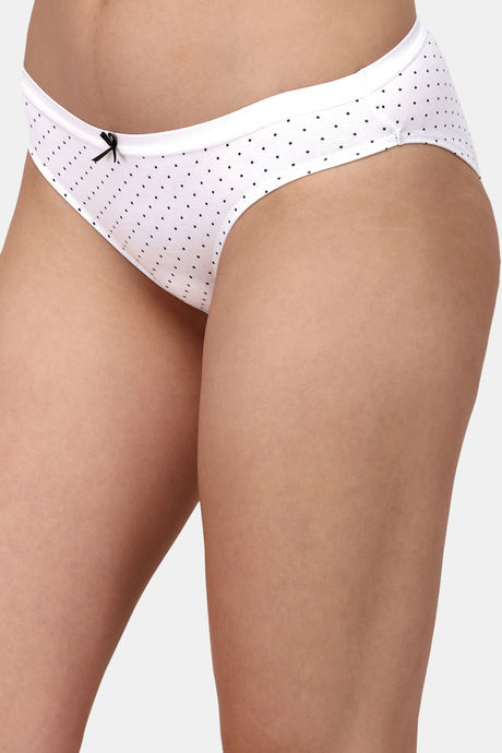 Soie Medium Rise Half Coverage Bikini Panty (Pack of 3) - Multicolor — image 3