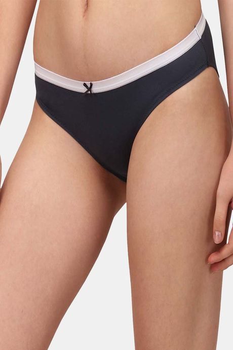 Soie Medium Rise Half Coverage Bikini Panty (Pack of 3) - Multicolor — image 8