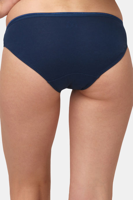 Soie Medium Rise Half Coverage Bikini Panty (Pack of 3) - Multicolor — image 10