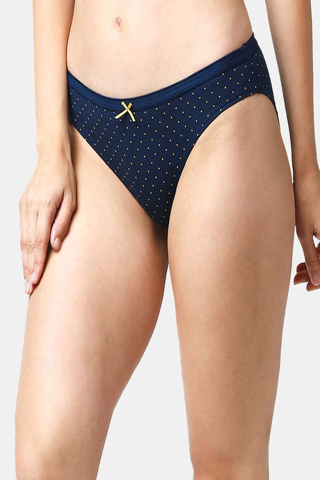 Soie Medium Rise Half Coverage Bikini Panty (Pack of 3) - Multicolor — image 3