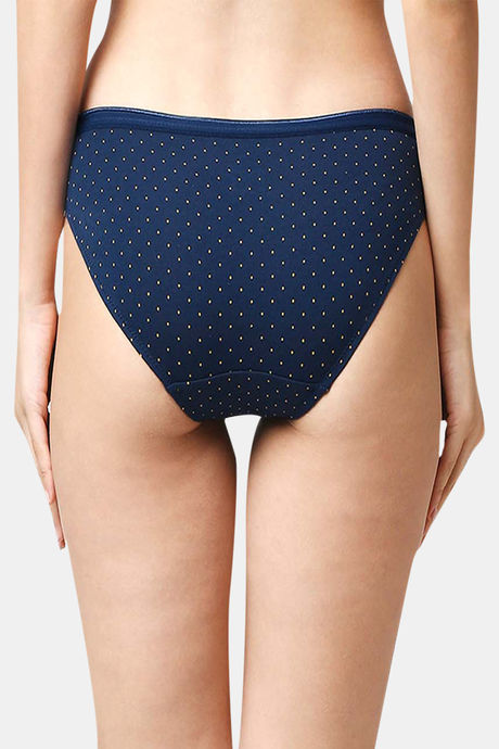 Soie Medium Rise Half Coverage Bikini Panty (Pack of 3) - Multicolor — image 5