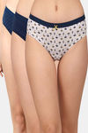 Soie High Rise Half Coverage Hipster Panty (Pack of 3) - Multicolor — thumbnail 1