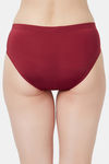 Soie High Rise Half Coverage Hipster Panty - Crimson — thumbnail 4
