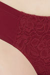 Soie High Rise Half Coverage Hipster Panty - Crimson — thumbnail 6
