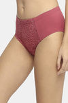 Soie High Rise Full Coverage Hipster Panty - Earthred — thumbnail 2