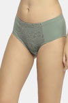 Soie High Rise Full Coverage Hipster Panty - Grass — thumbnail 2
