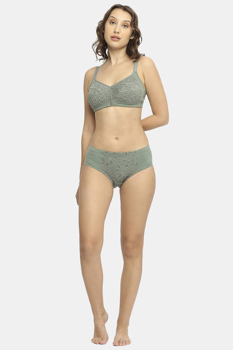 Soie High Rise Full Coverage Hipster Panty - Grass — image 6