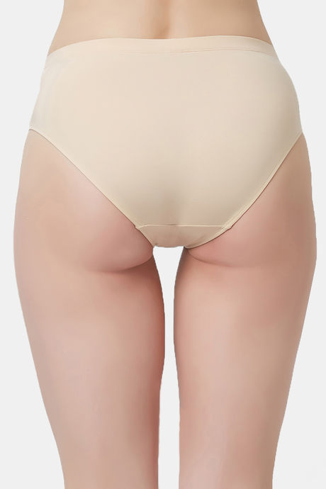 Soie High Rise Half Coverage Hipster Panty - Nude — image 4