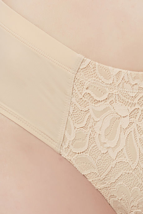 Soie High Rise Half Coverage Hipster Panty - Nude — image 6