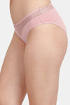 Soie Medium Rise Half Coverage Bikini Panty - Mist — thumbnail 2