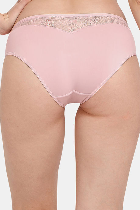 Soie Medium Rise Half Coverage Bikini Panty - Mist — image 3
