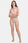 Soie Medium Rise Half Coverage Bikini Panty - Mist — thumbnail 5