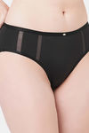 Soie High Rise Full Coverage Hipster Panty - Black — thumbnail 3