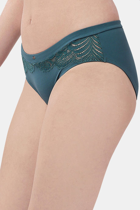 Soie High Rise Full Coverage Hipster Panty - Storm — image 3