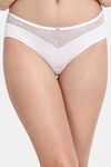 Soie Medium Rise Half Coverage Bikini Panty (Pack of 2) - Red White — thumbnail 8
