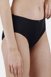Soie High Rise Full Coverage Bikini Panty - Black — thumbnail 3