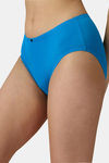 Soie High Rise Full Coverage Bikini Panty - Blue Jewel — thumbnail 2