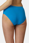 Soie High Rise Full Coverage Bikini Panty - Blue Jewel — thumbnail 4