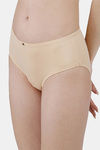Soie High Rise Full Coverage Bikini Panty - Nude — thumbnail 2