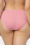 Soie Mid Rise Full Coverage Lace Brief - Blush — thumbnail 4