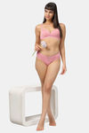 Soie Mid Rise Full Coverage Lace Brief - Blush — thumbnail 5