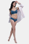 Soie Mid Rise Full Coverage Lace Brief - Stone — thumbnail 5