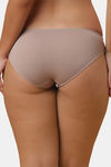 Soie Mid Rise Medium Coverage Lacy Brief - Mushroom — thumbnail 4