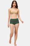 Soie High Rise Full Coverage Solid Colour Cotton Stretch Boyshorts (Pack of 2) - Multicolor — thumbnail 10