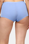 Soie High Rise Full Coverage Solid Colour Cotton Stretch Boyshorts (Pack of 2) - Multicolor — thumbnail 4