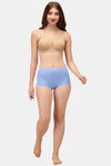 Soie High Rise Full Coverage Solid Colour Cotton Stretch Boyshorts (Pack of 2) - Multicolor — thumbnail 5