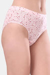Soie High Rise Full Coverage Printed Stretch Cotton Hipster Panty (Pack of 3) - Multicolor — thumbnail 10