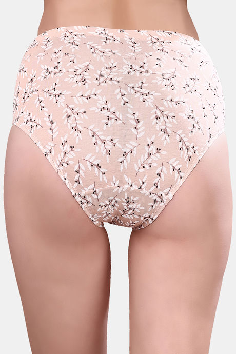 Soie High Rise Full Coverage Printed Stretch Cotton Hipster Panty (Pack of 3) - Multicolor — image 14