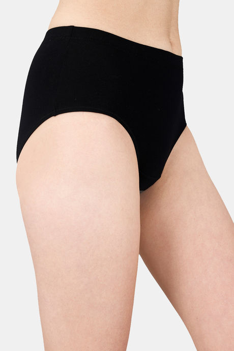 Soie High Waist Full Coverage Solid Cotton Briefs(Pack of 3) - Multicolor — image 10