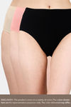 Soie High Waist Full Coverage Solid Cotton Briefs(Pack of 3) - Multicolor — thumbnail 1