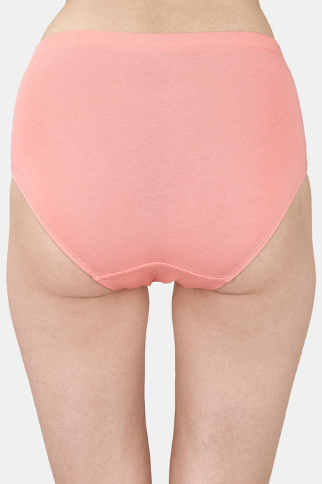 Soie High Waist Full Coverage Solid Cotton Briefs(Pack of 3) - Multicolor — image 3