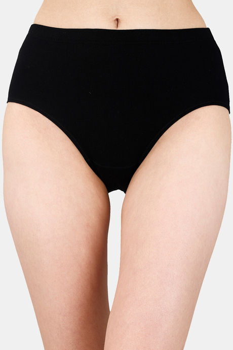 Soie High Waist Full Coverage Solid Cotton Briefs(Pack of 3) - Multicolor — image 8