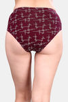 Soie High Waist Full Coverage Printed Cotton Briefs (Pack of 3) - Multicolor — thumbnail 15