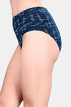 Soie High Waist Full Coverage Printed Cotton Briefs (Pack of 3) - Multicolor — thumbnail 3