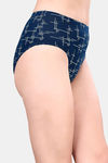 Soie High Waist Full Coverage Printed Cotton Briefs (Pack of 3) - Multicolor — thumbnail 4