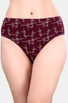 Soie High Rise Full Coverage Printed Stretch Cotton Hipster Panty (Pack of 6) - Multicolor — thumbnail 2