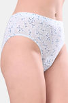 Soie High Rise Full Coverage Printed Stretch Cotton Hipster Panty (Pack of 6) - Multicolor — thumbnail 30