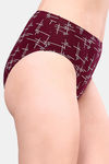 Soie High Rise Full Coverage Printed Stretch Cotton Hipster Panty (Pack of 6) - Multicolor — thumbnail 4