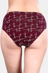 Soie High Rise Full Coverage Printed Stretch Cotton Hipster Panty (Pack of 6) - Multicolor — thumbnail 5